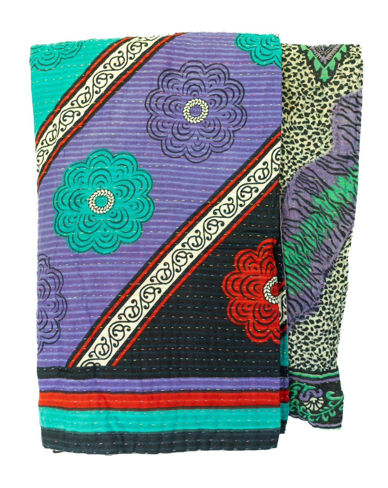 Embrace Kantha Throw