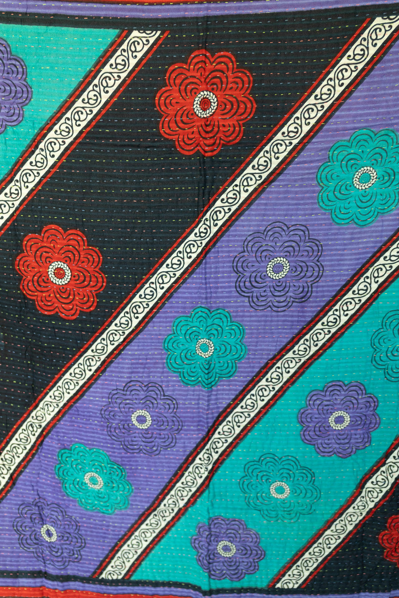 Embrace Kantha Throw
