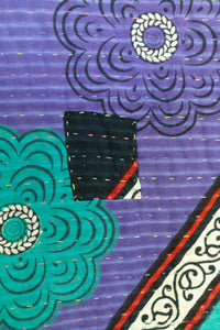 Kantha Throw Bed Quilt
