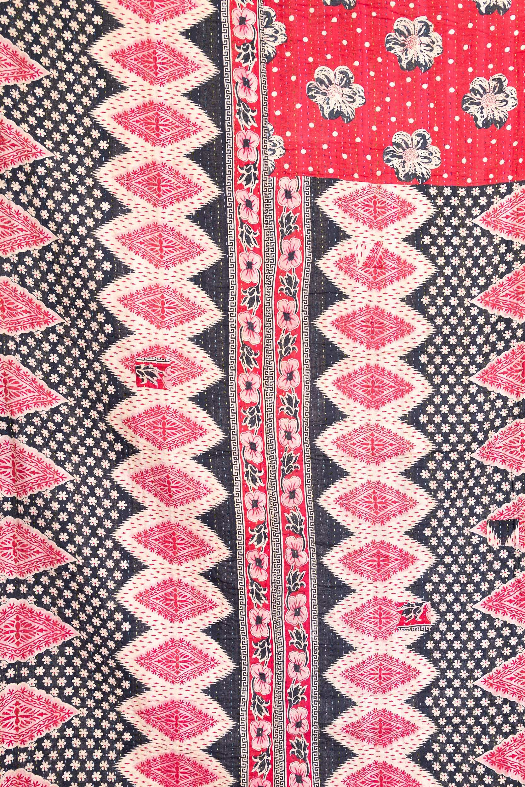 Encourage No. 2 Large Kantha Throw