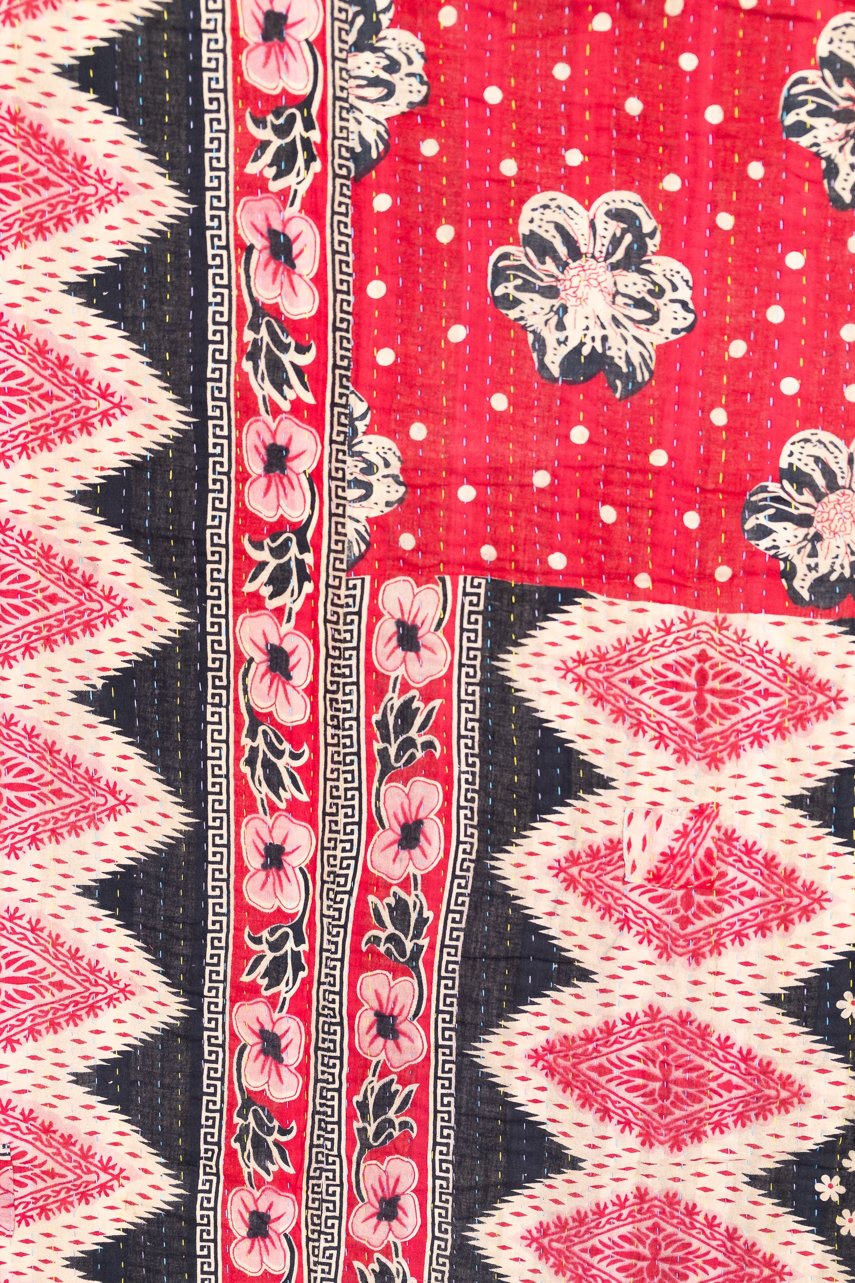 Encourage No. 2 Large Kantha Throw