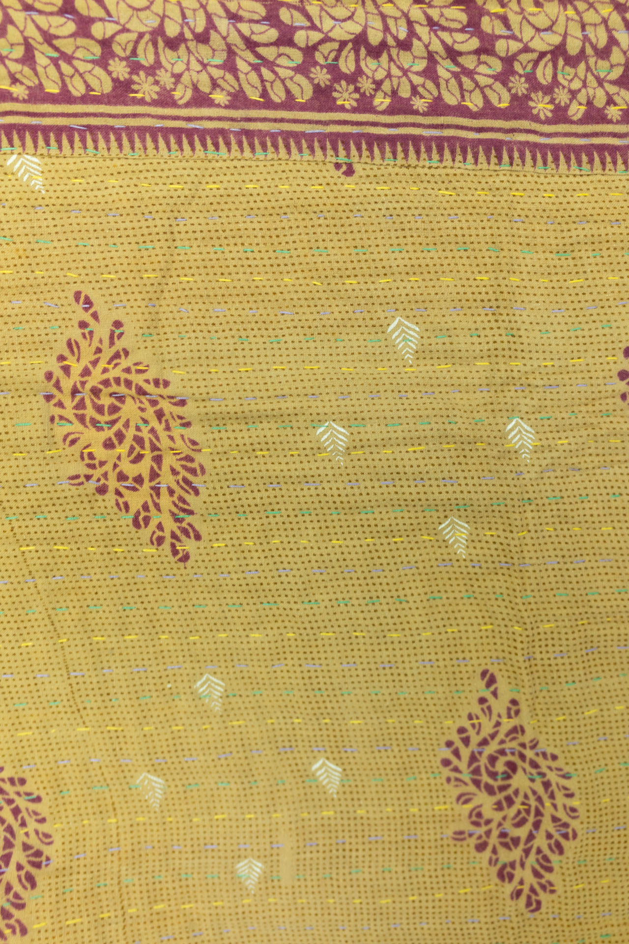 Gather Kantha Throw