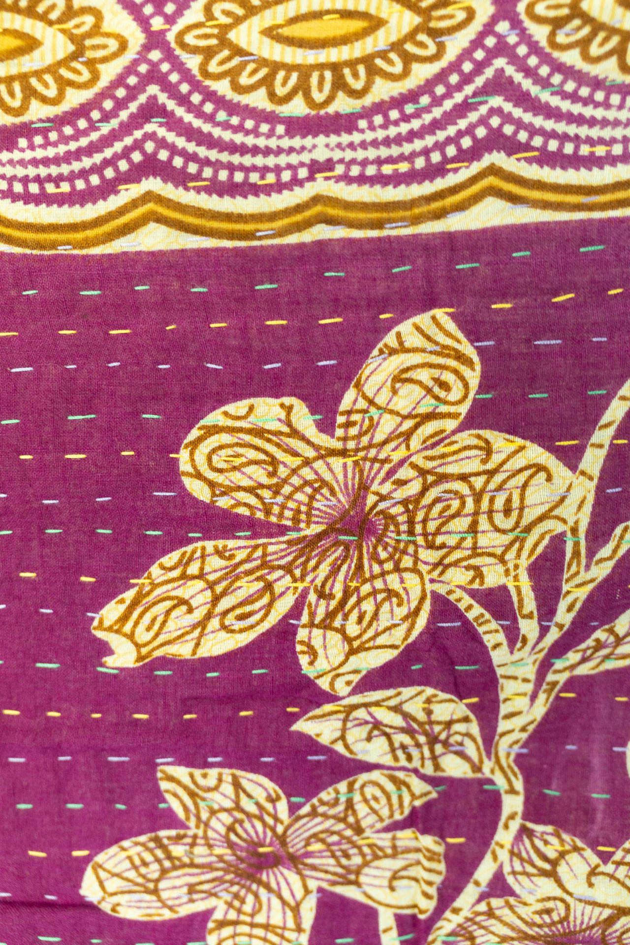 Gather Kantha Throw