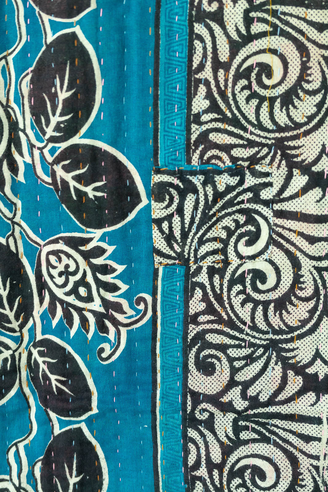 Glimmer Kantha Throw