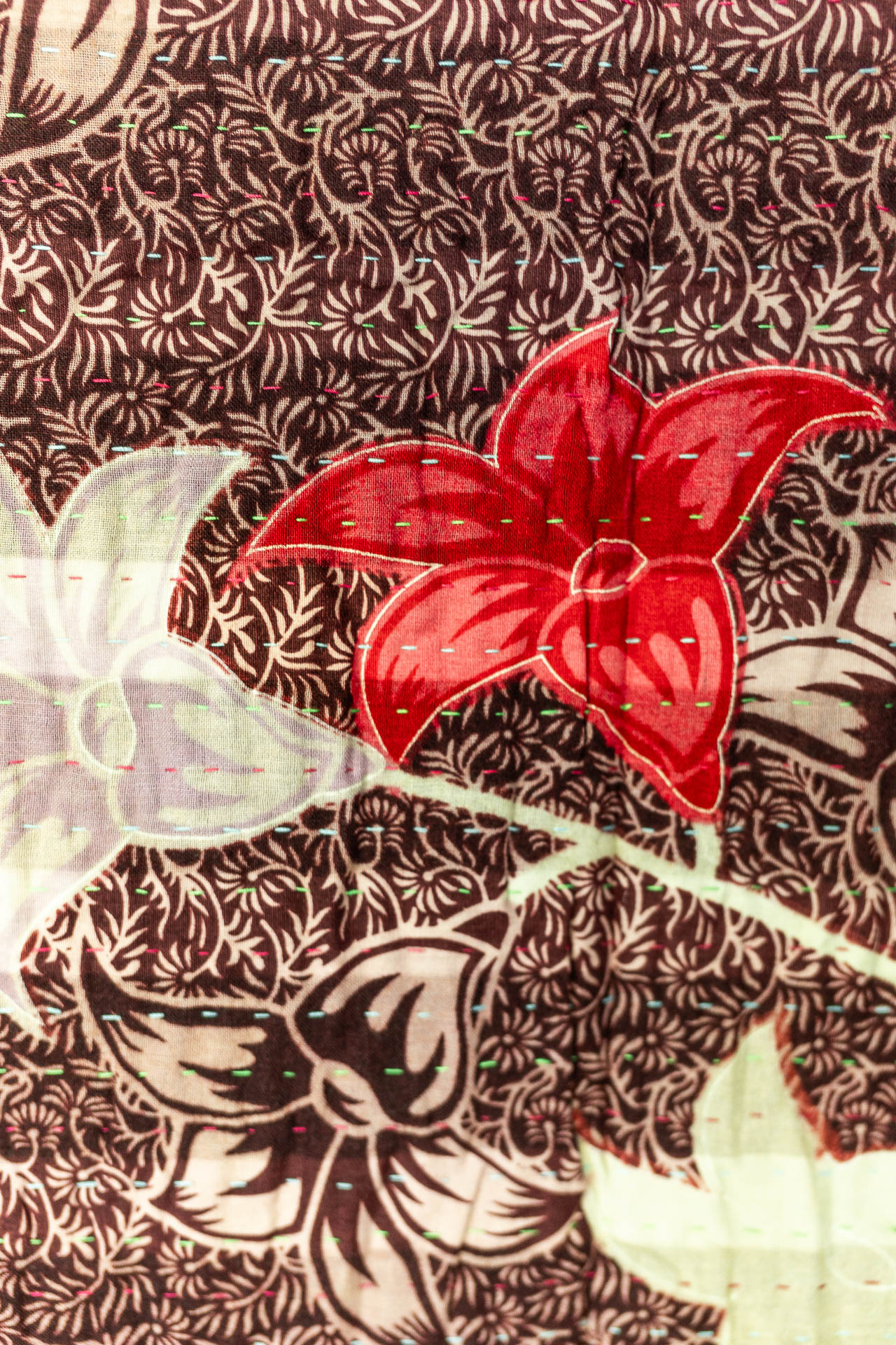 Grateful Kantha Throw