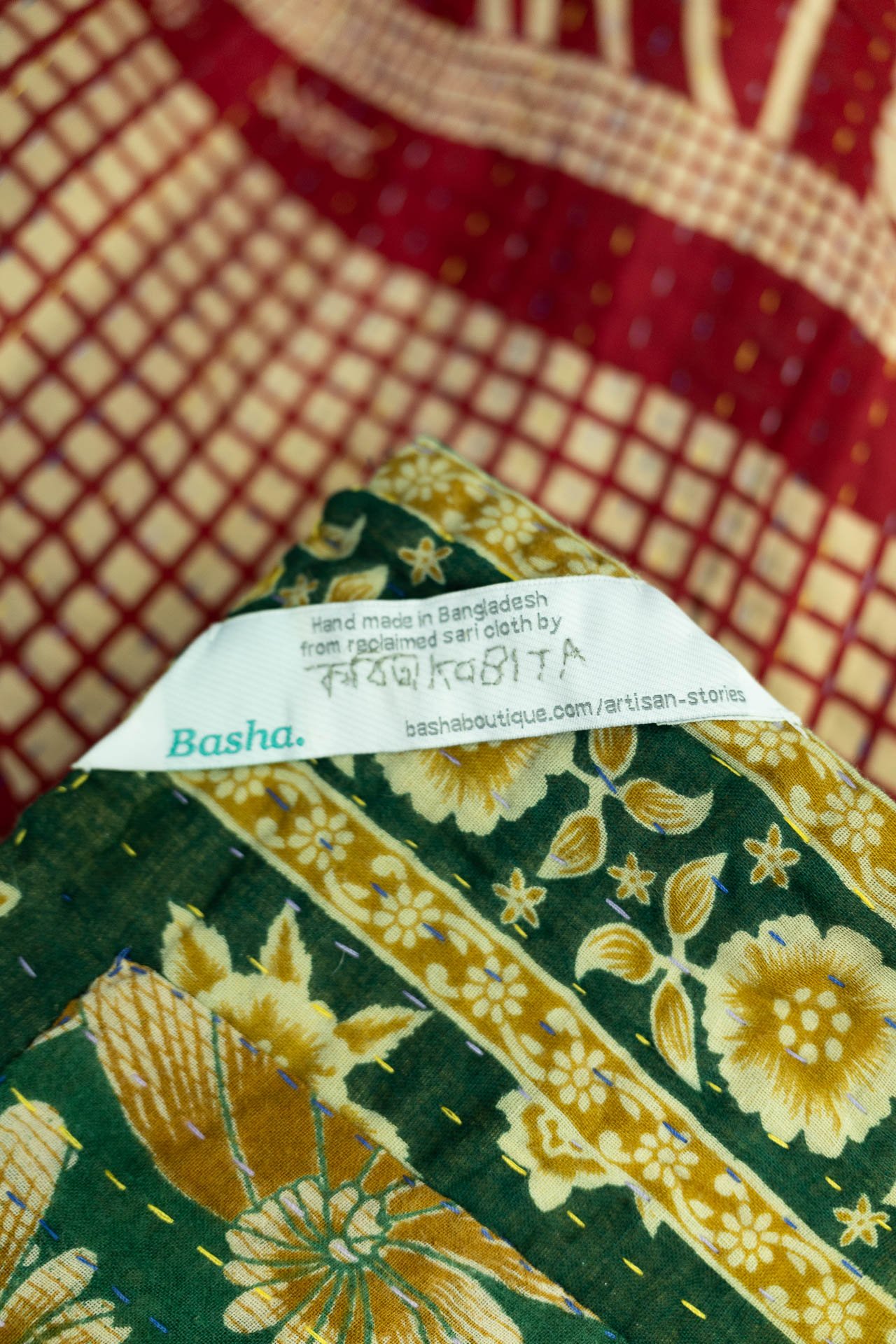 Nurture Kantha Throw