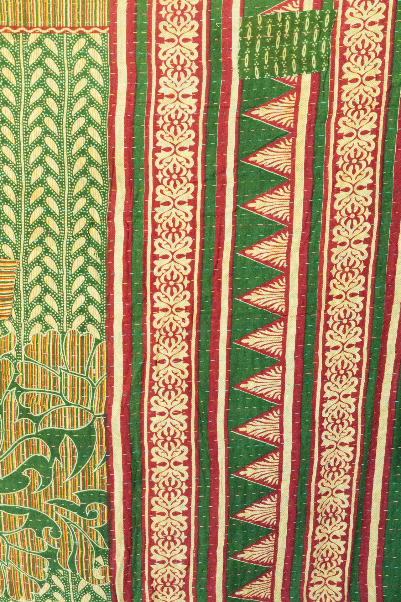 Peace Kantha Throw