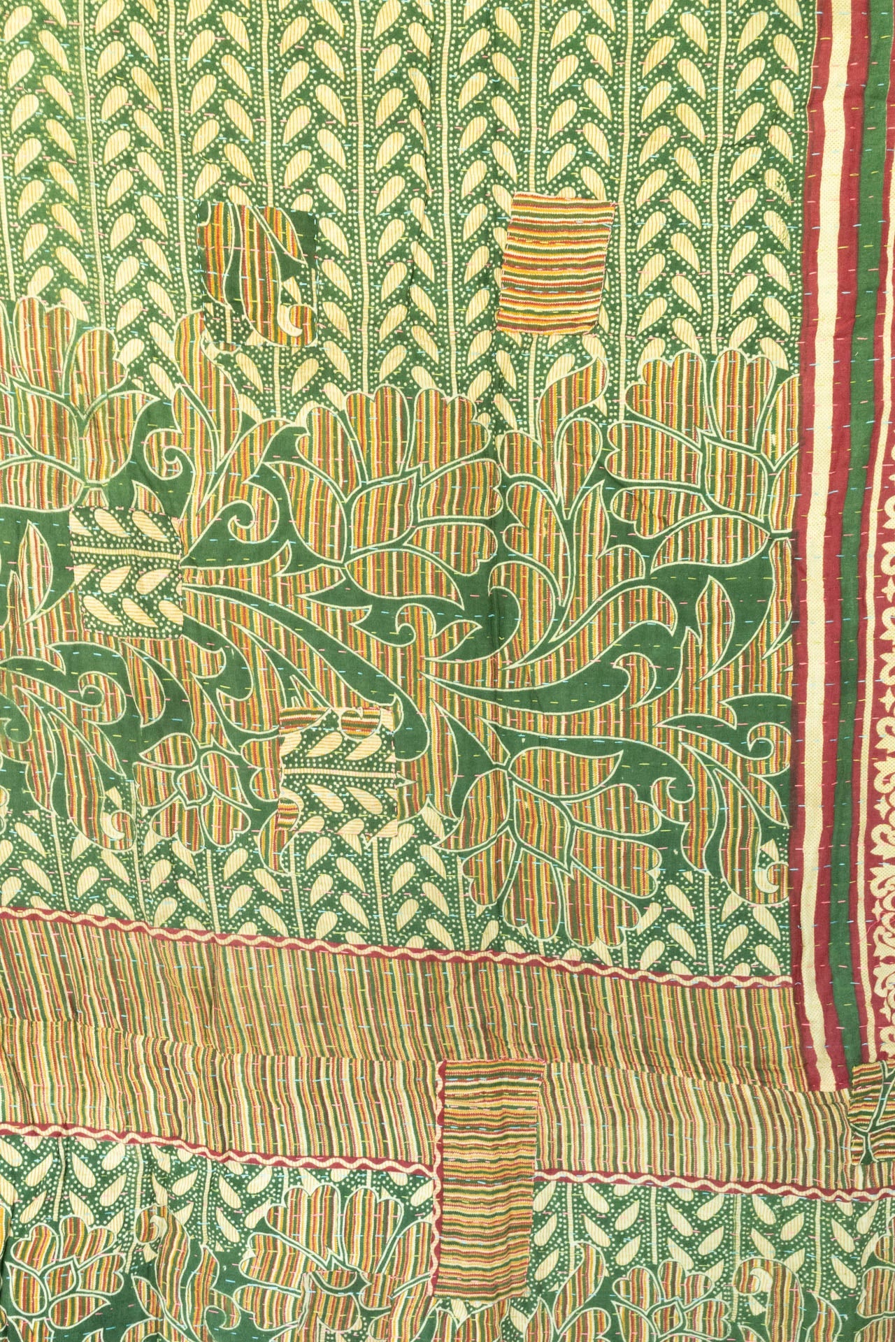 Peace Kantha Throw