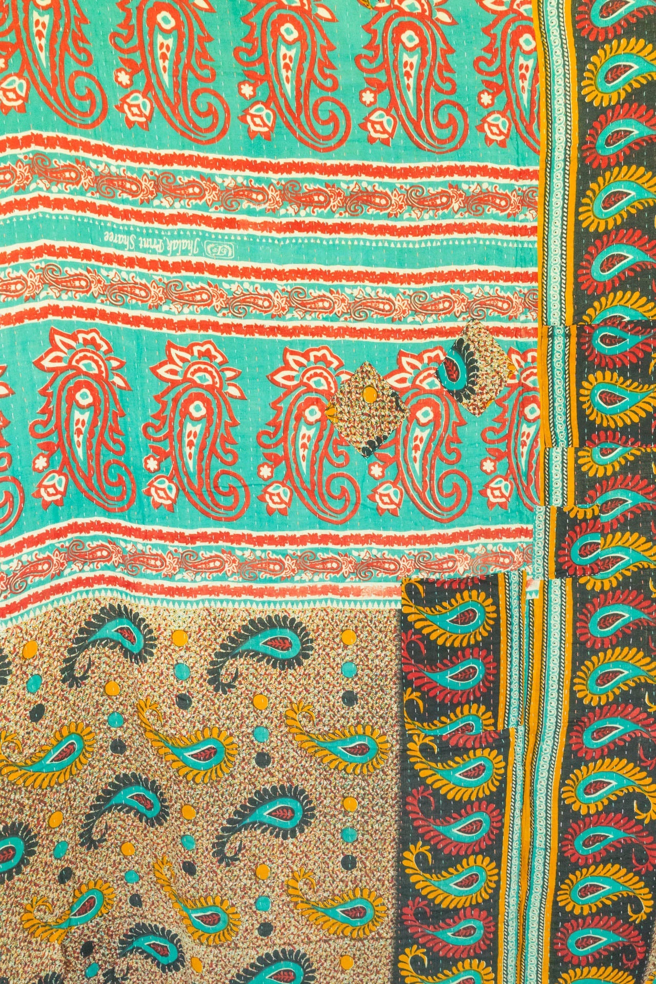 Pure Kantha Throw