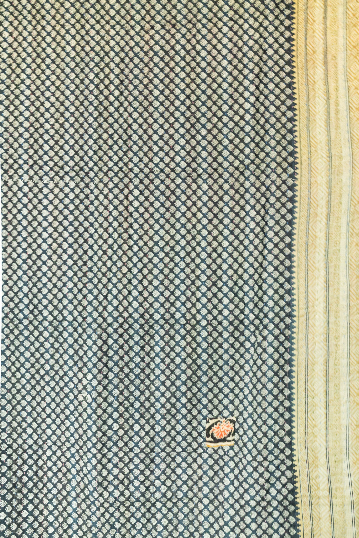 Abide Kantha Throw Blanket