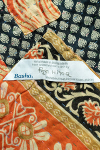 Abide Kantha Throw Blanket