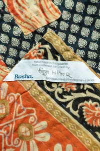 Abide Kantha Throw Blanket