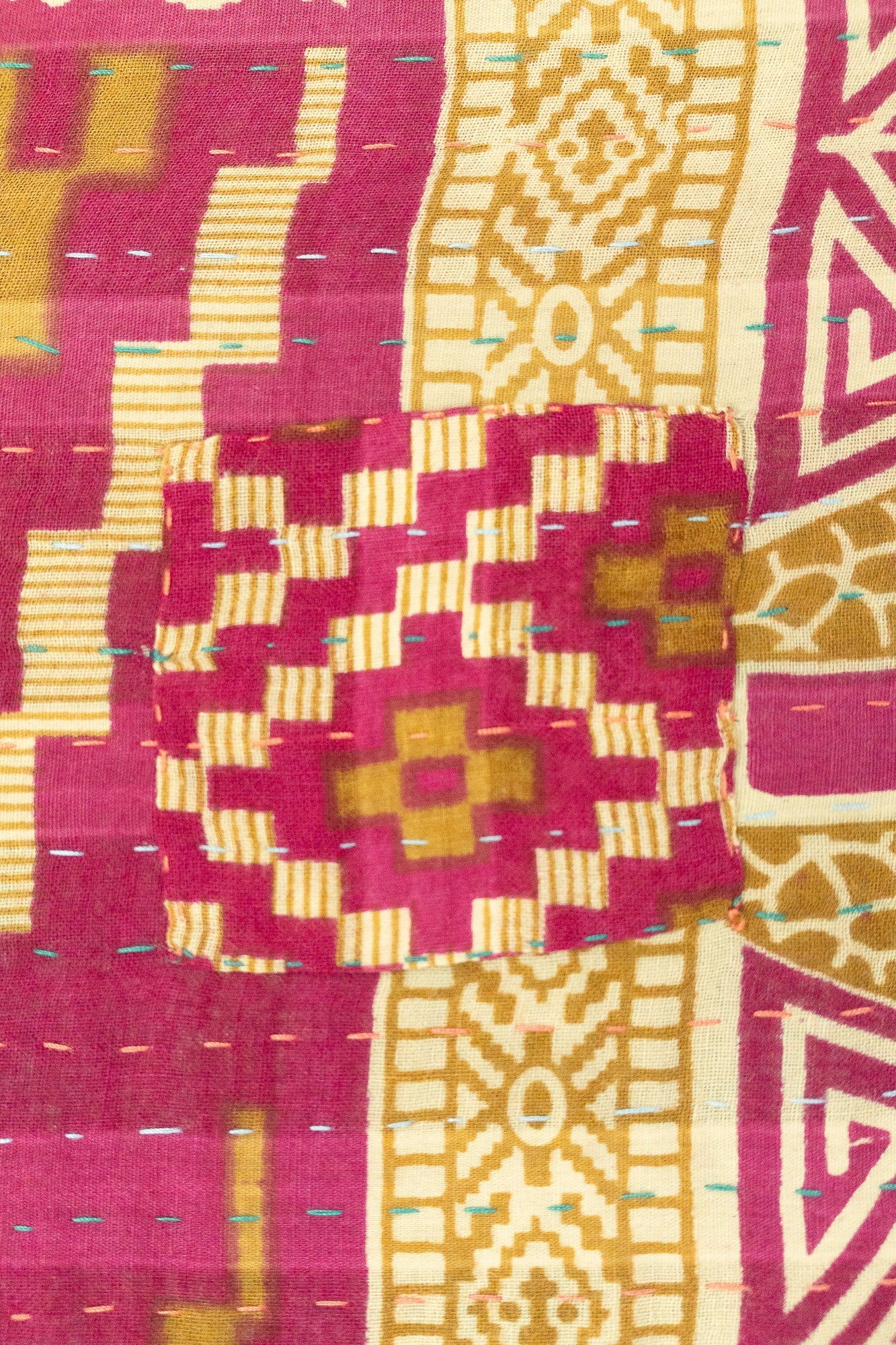 Abiding Large Kantha Throw