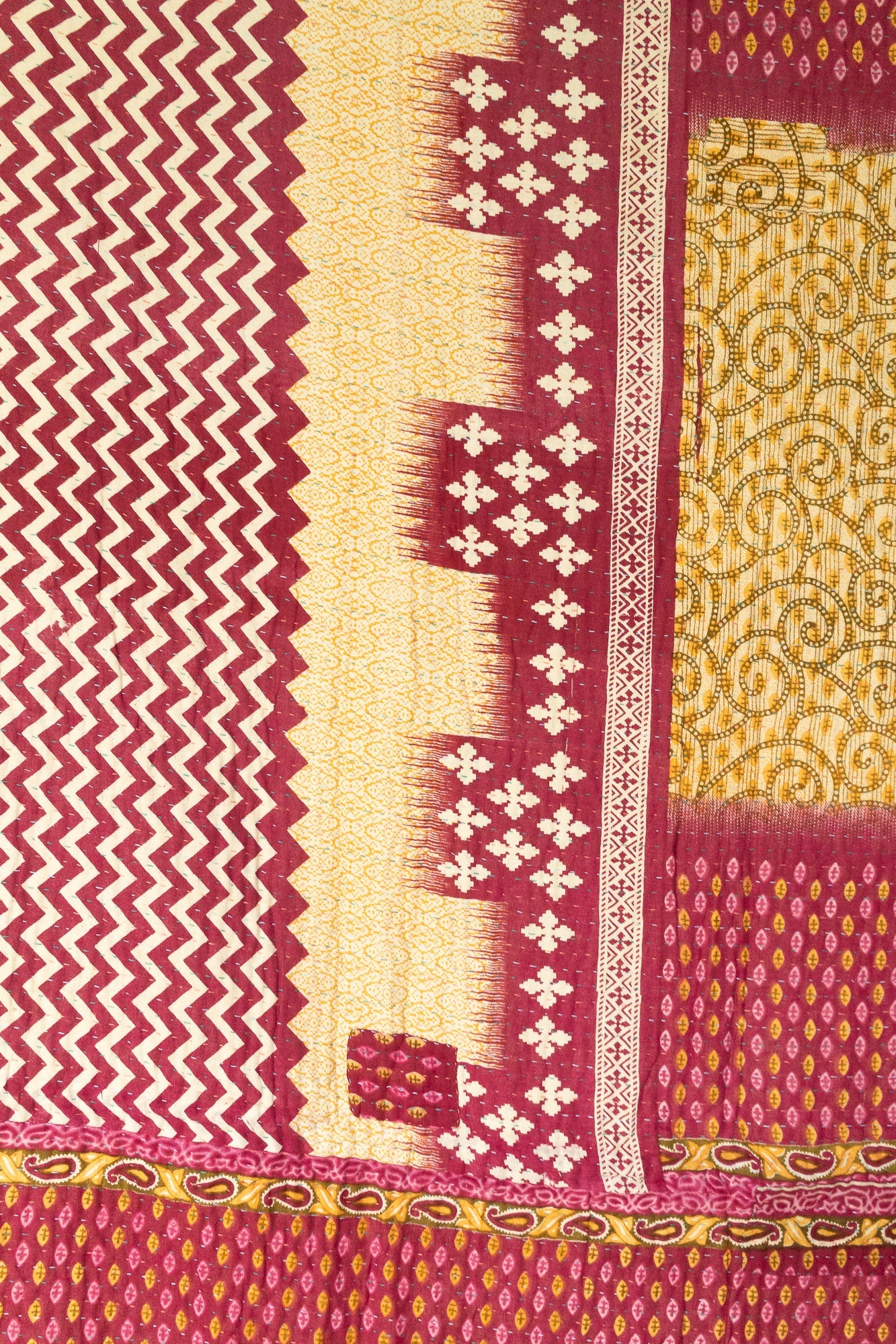 Abiding Large Kantha Throw