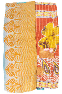 Able Kantha Throw Blanket