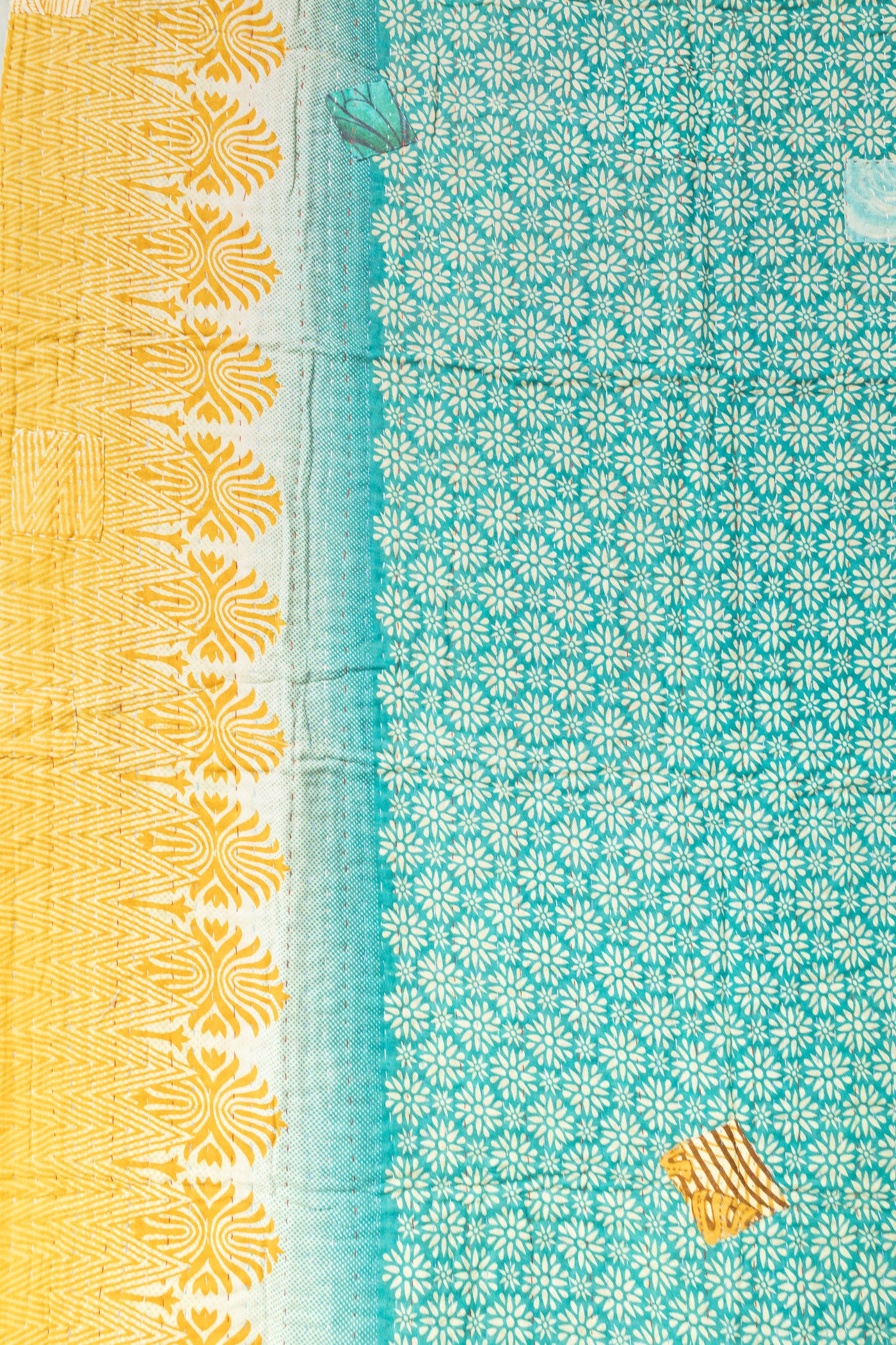 Able Kantha Throw Blanket