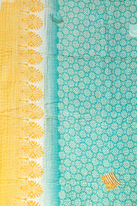 Able Kantha Throw Blanket