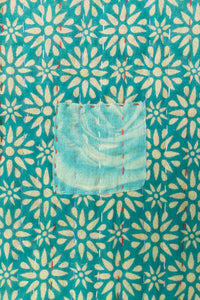Able Kantha Throw Blanket