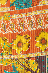 Able Kantha Throw Blanket