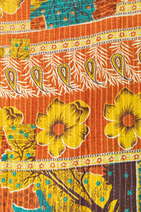 Able Kantha Throw Blanket