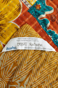 Able Kantha Throw Blanket