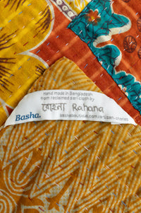 Able Kantha Throw Blanket