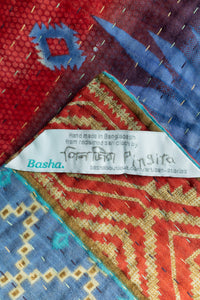 Able Kantha Throw Blanket