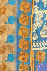 Abloom Large Kantha Throw Blanket