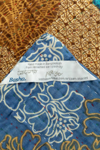 Abloom Large Kantha Throw Blanket