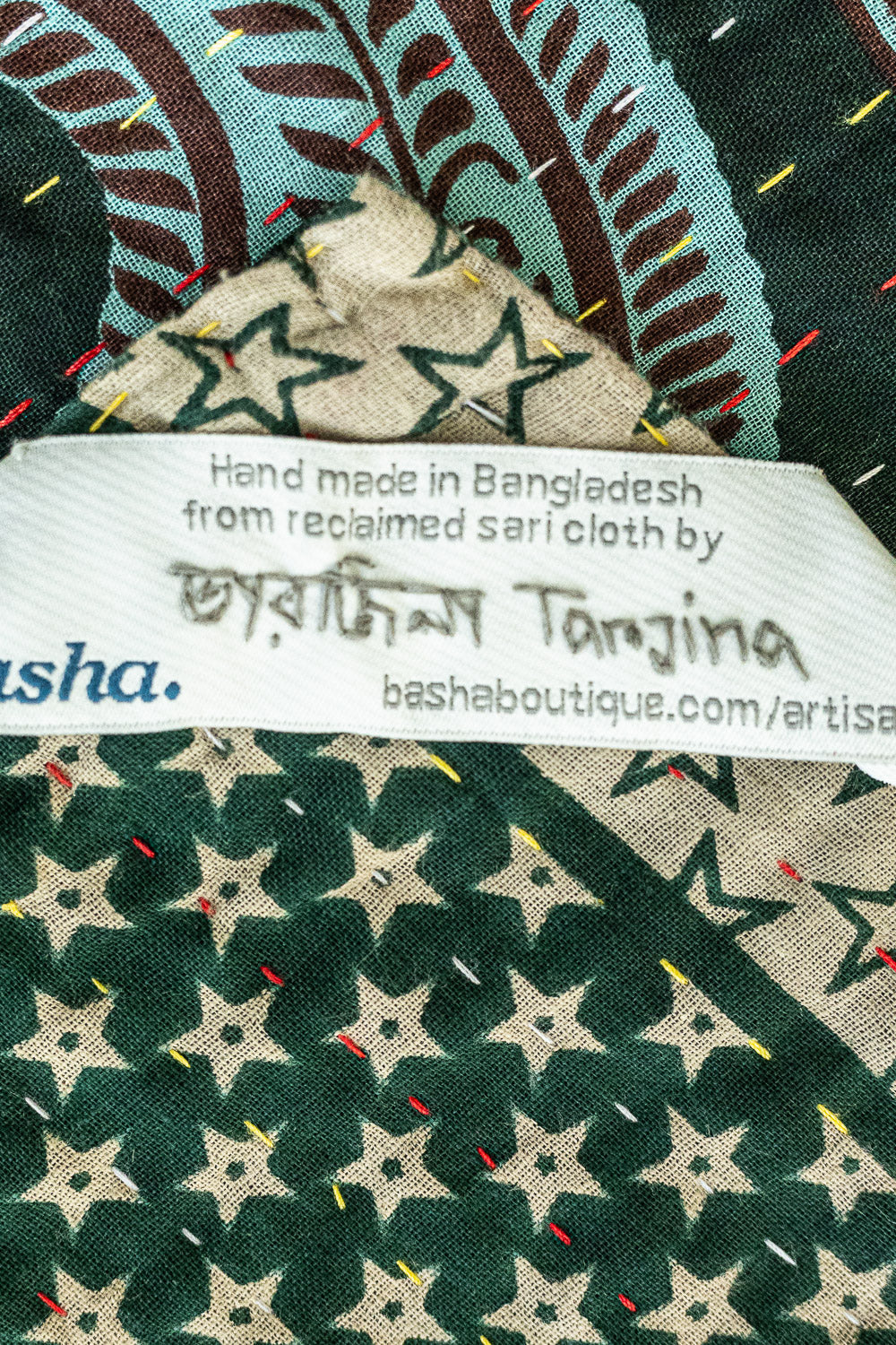 Abundance Kantha Throw