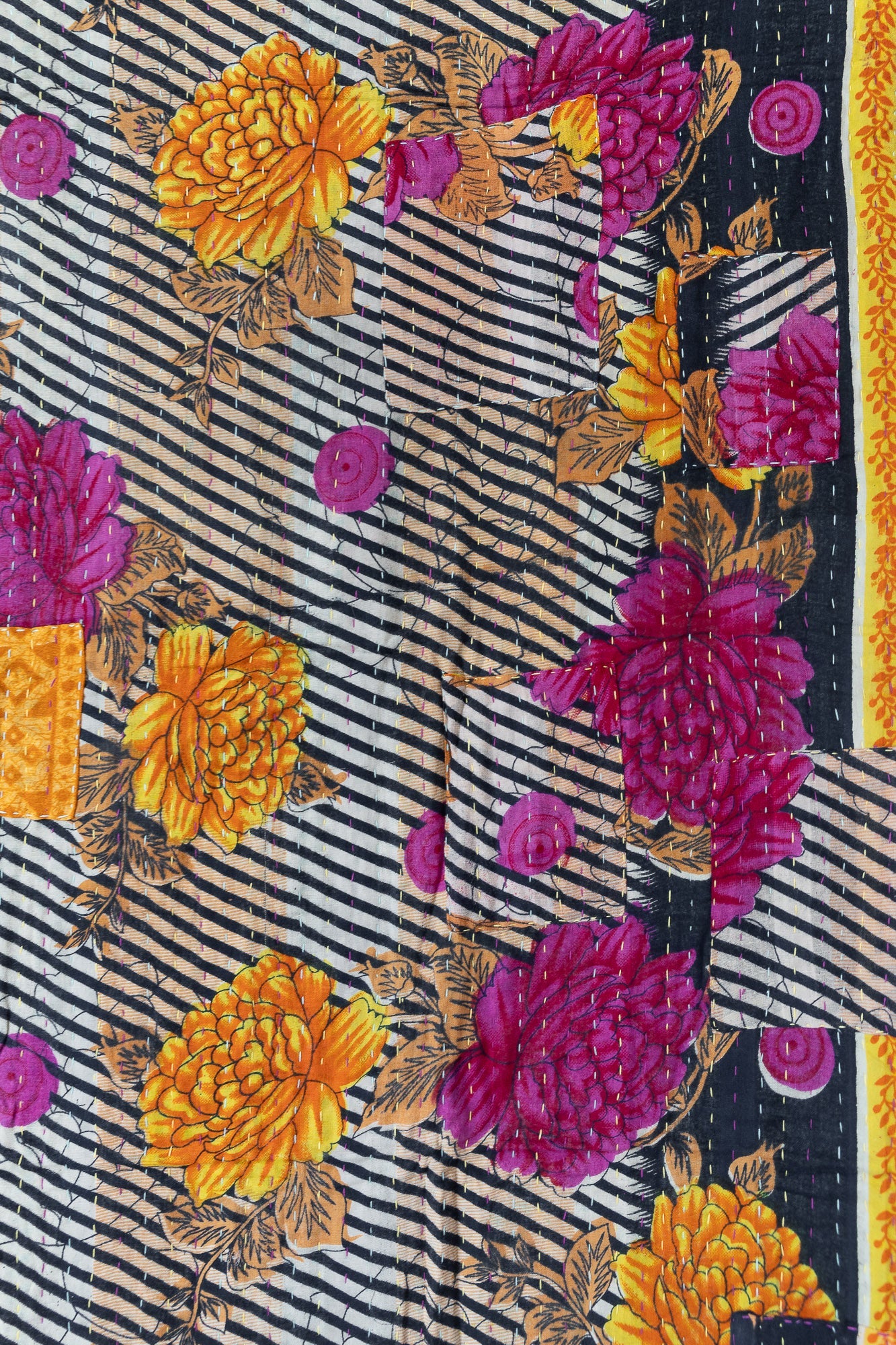 Abundance Kantha Throw