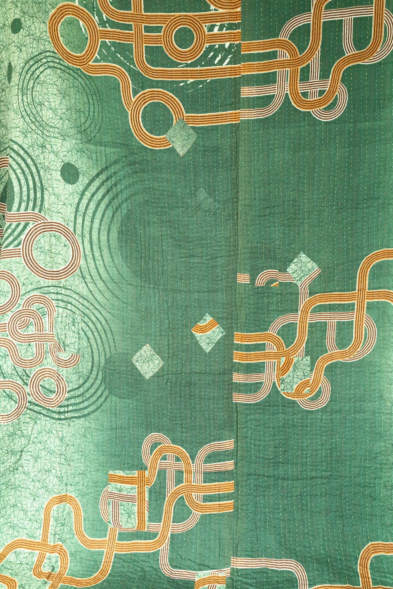 Abundant Large Kantha Throw