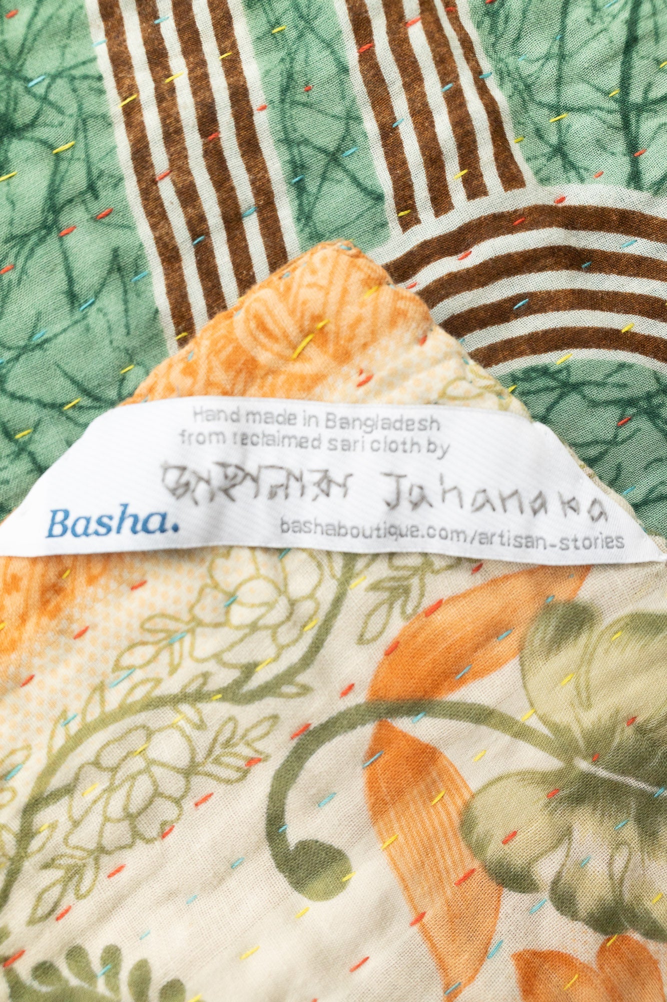 Abundant Large Kantha Throw