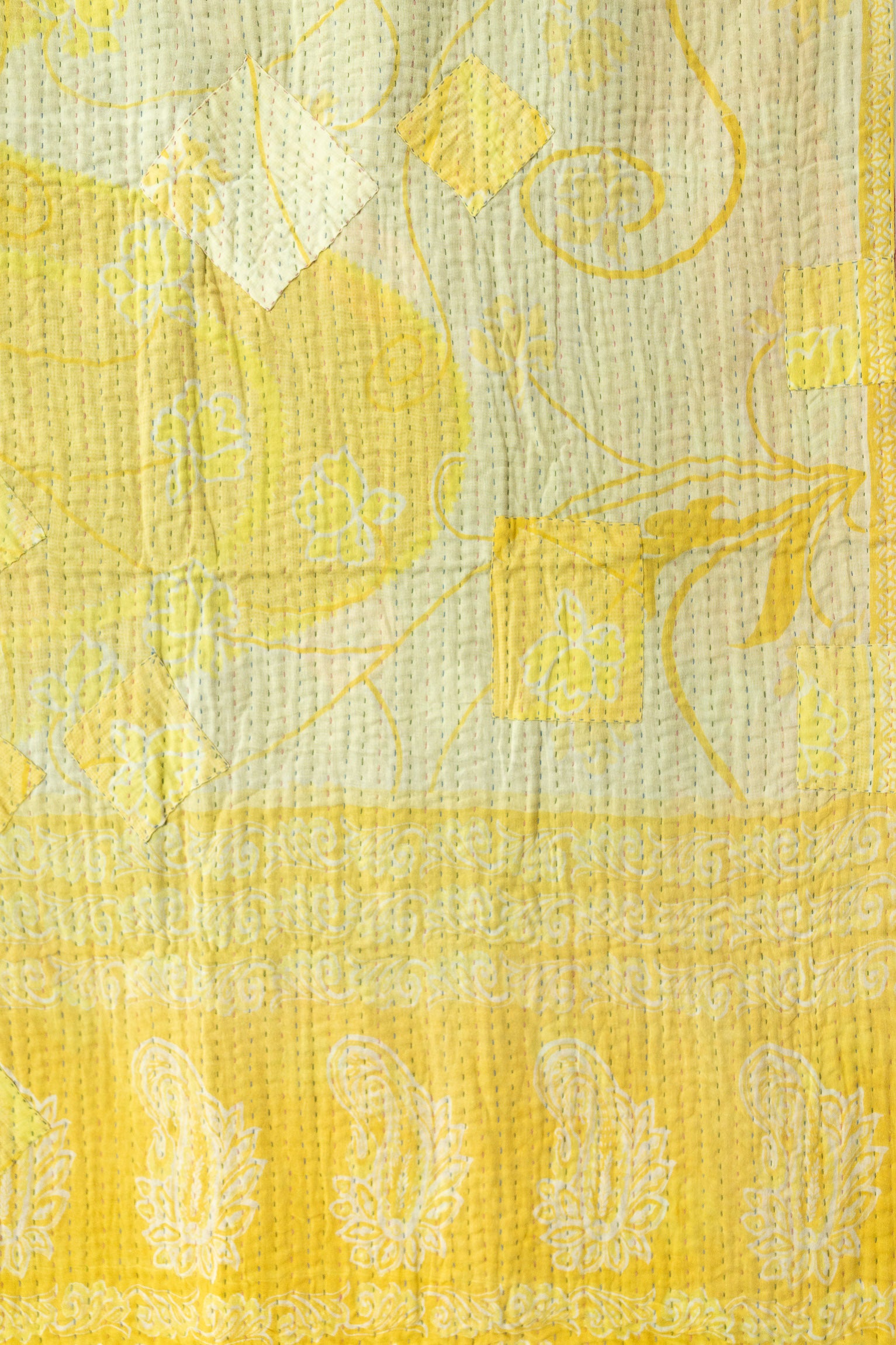 Abundant Kantha Throw