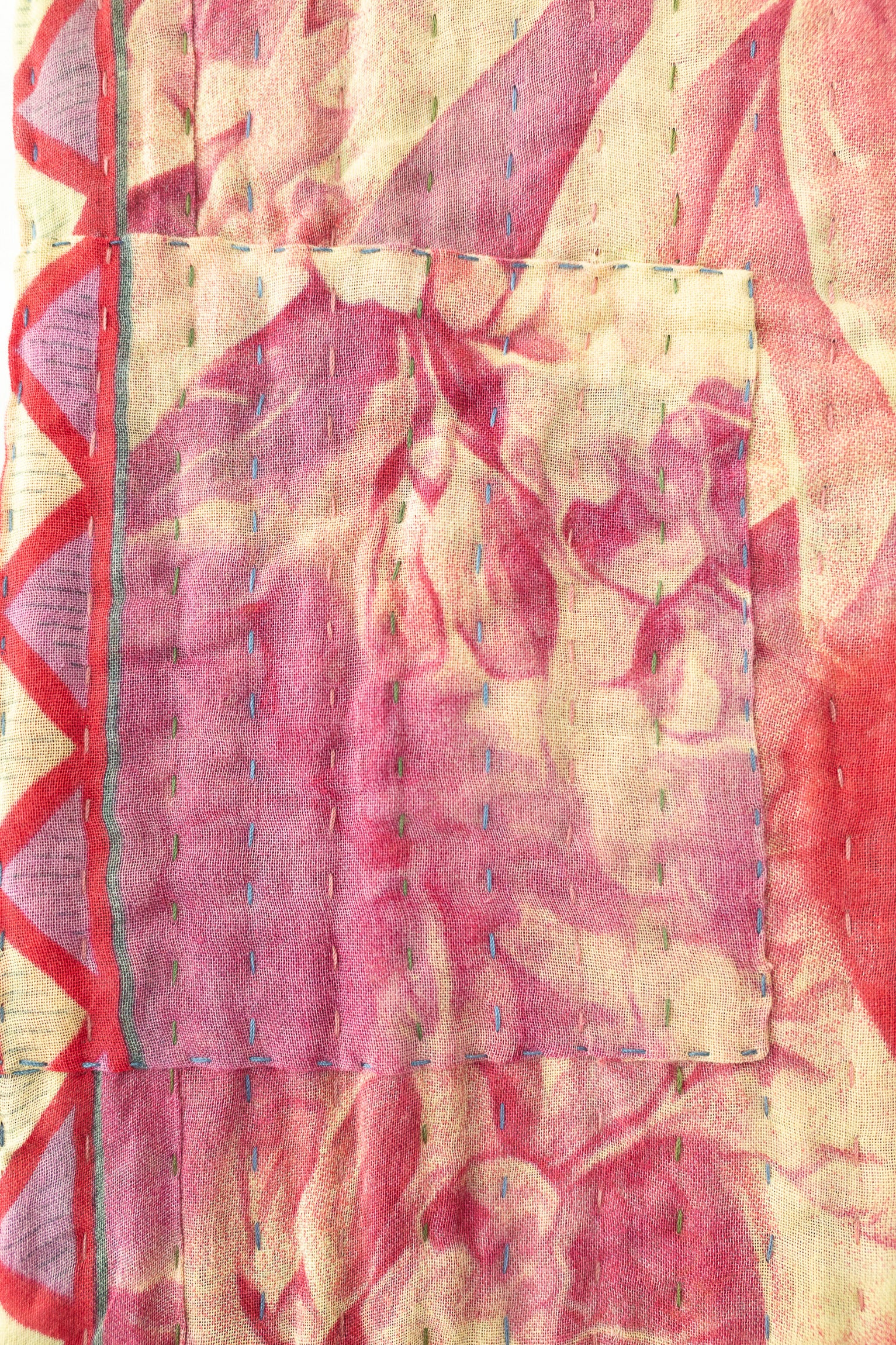 Abundant Kantha Throw