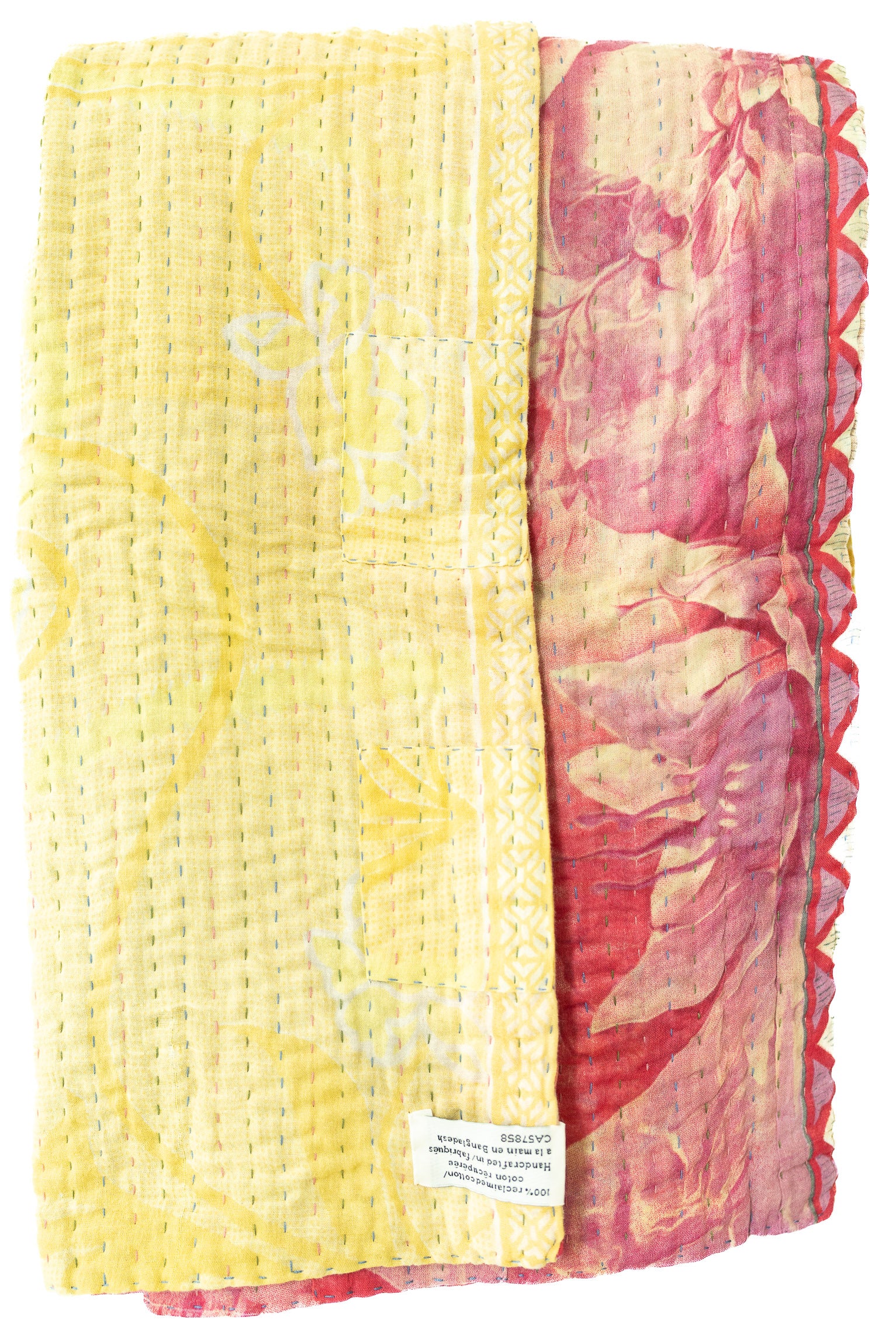 Abundant Kantha Throw