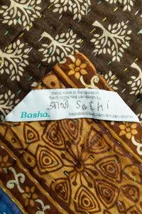 Acacia Large Kantha Throw Blanket