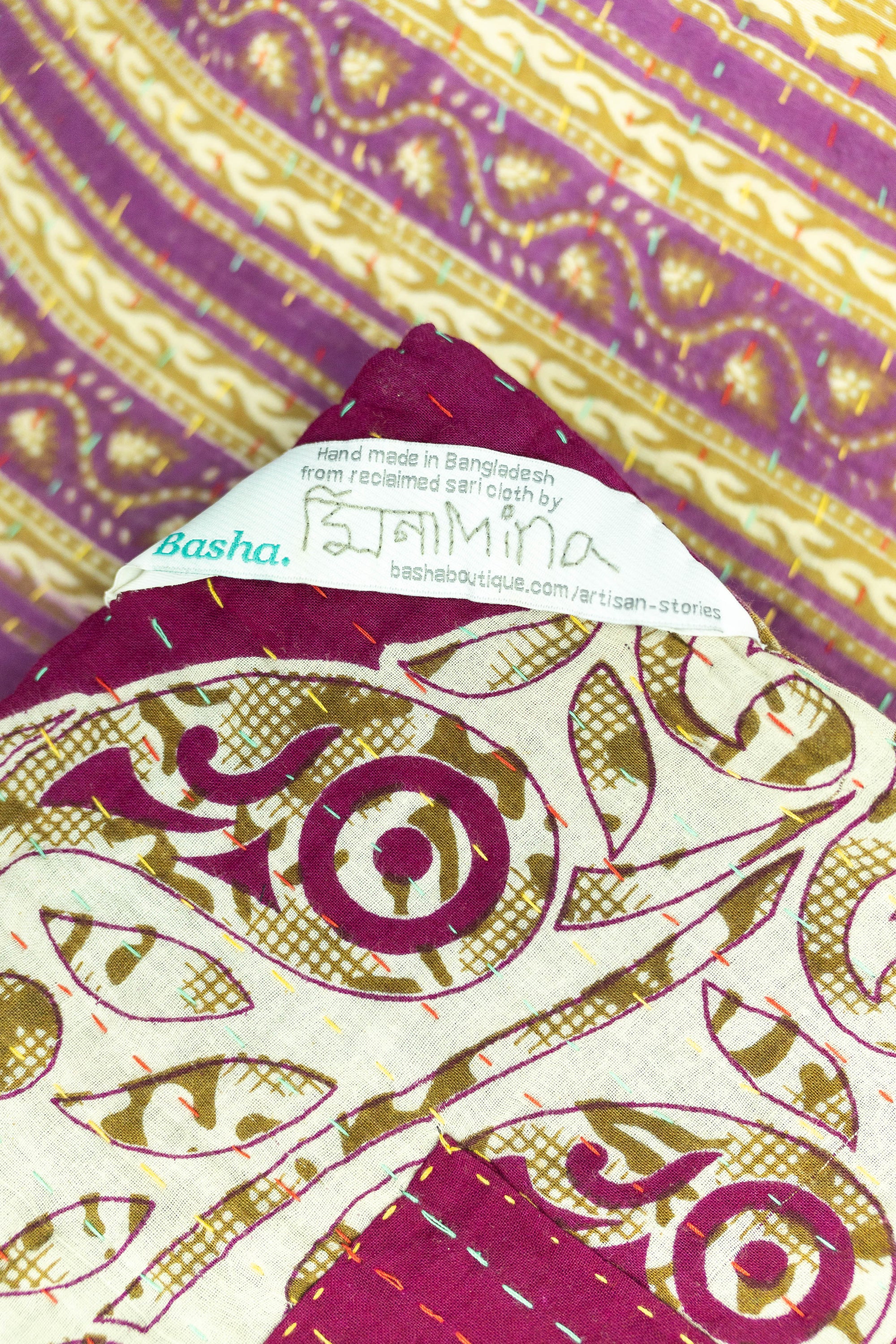 Adore Kantha Throw