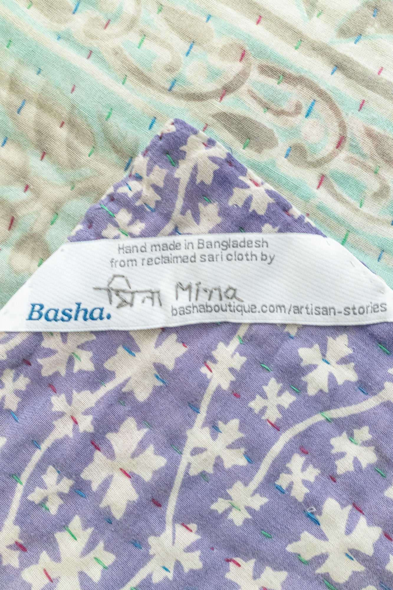 Adore No. 1 Kantha Baby Blanket