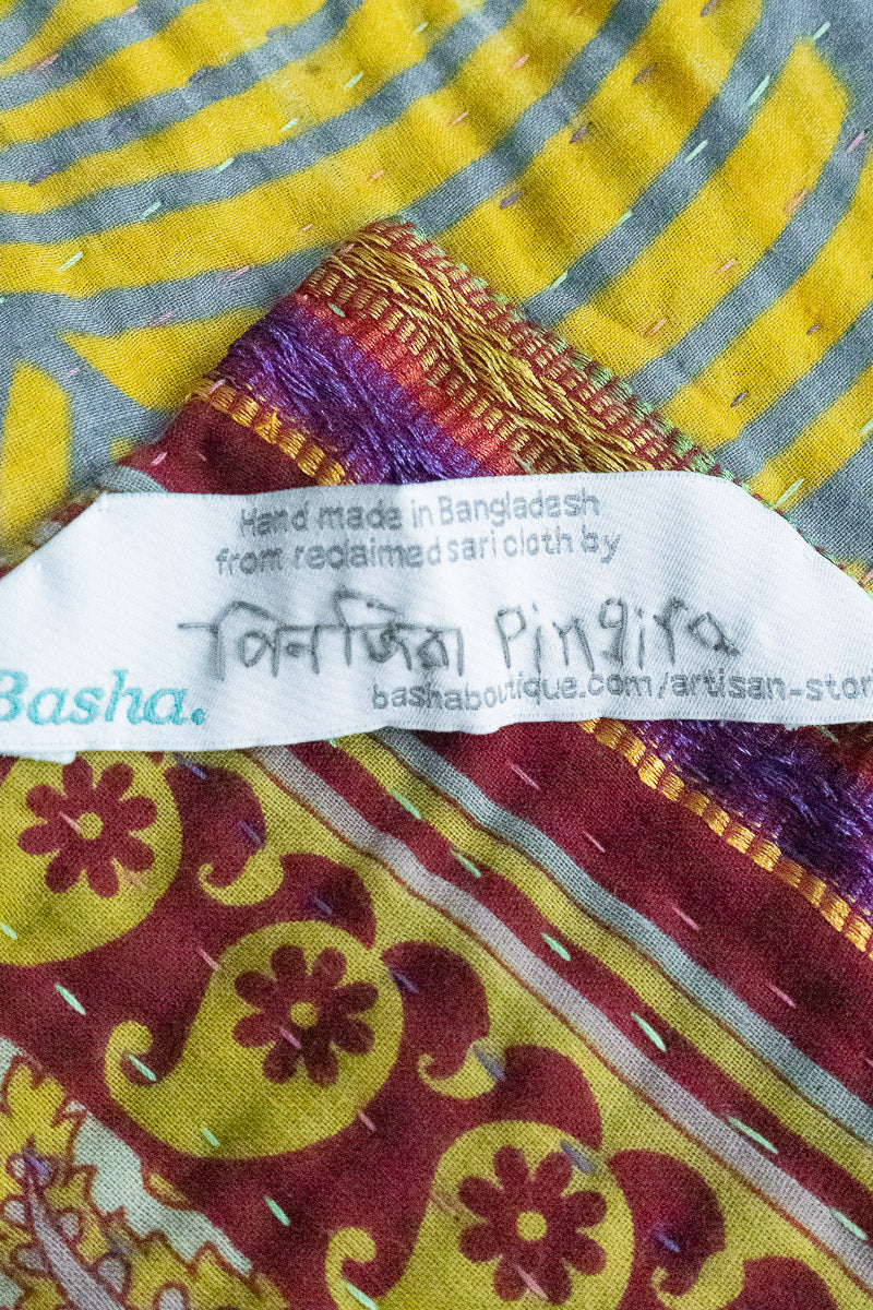 Adore No. 2 Kantha Baby Blanket