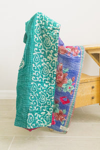 dignify Kantha Baby Blanket Quilt