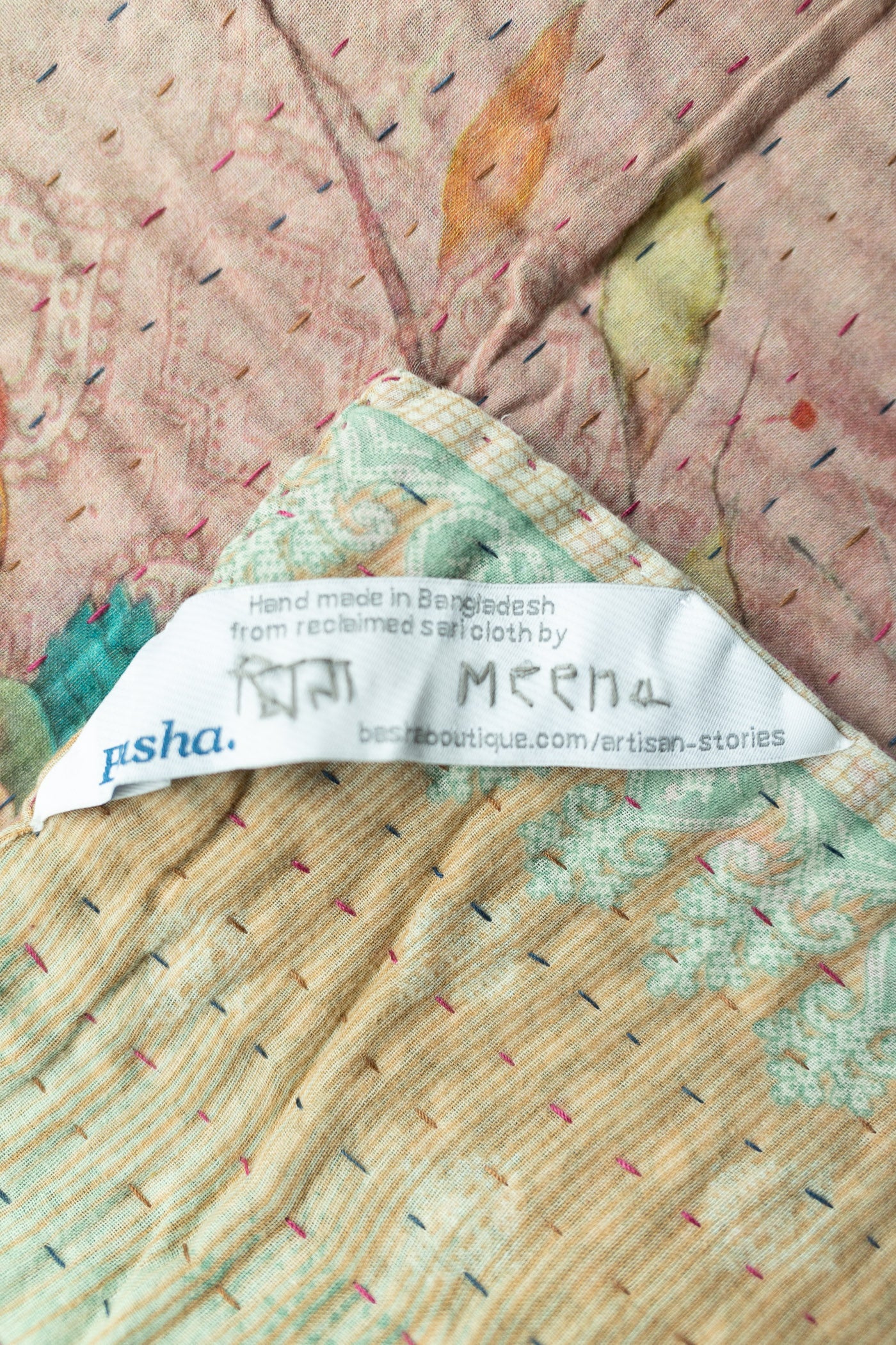 Adore No. 3 Mini Kantha Blanket