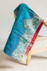 Adore No. 4 Mini Kantha Blanket