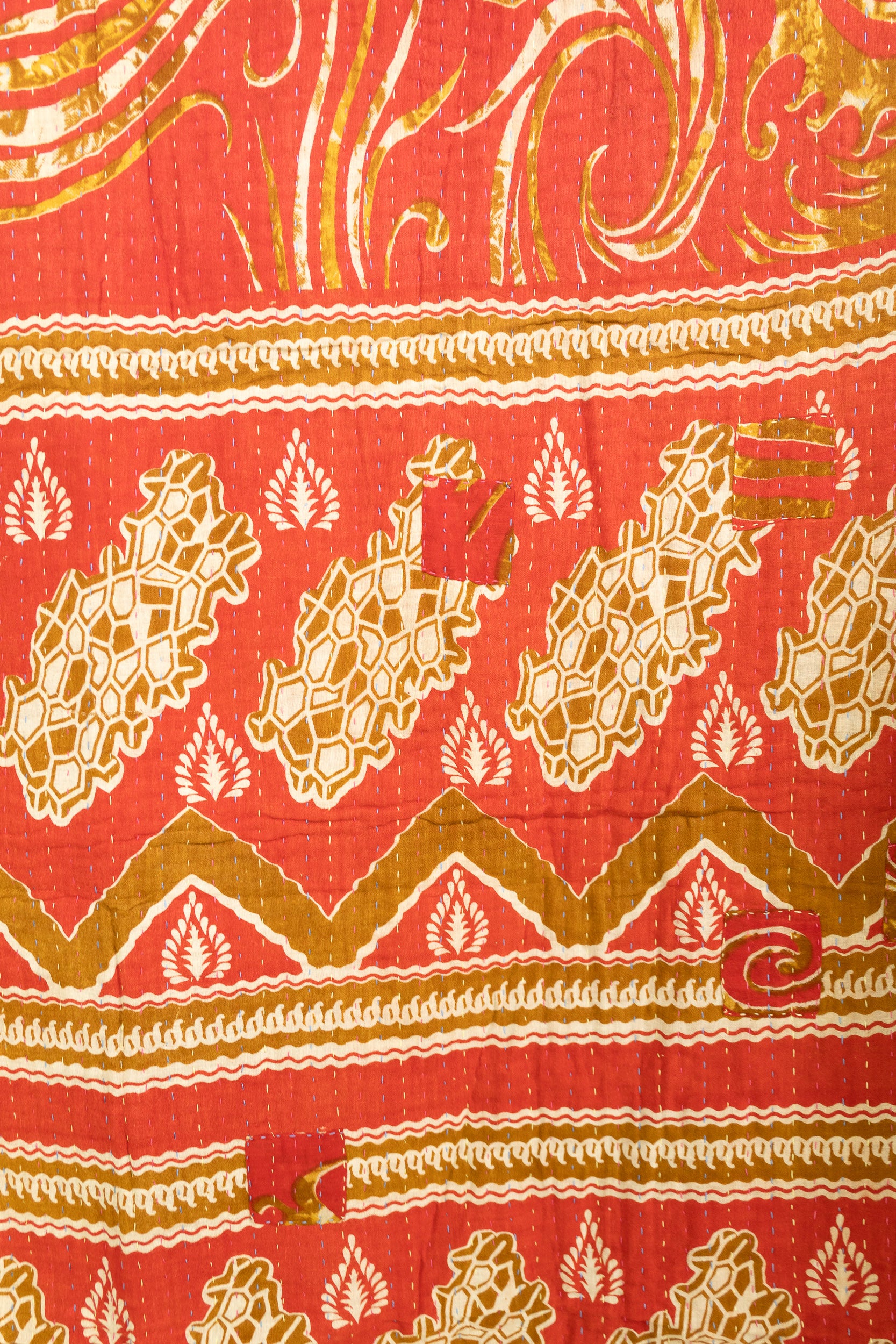 Adventure Kantha Throw