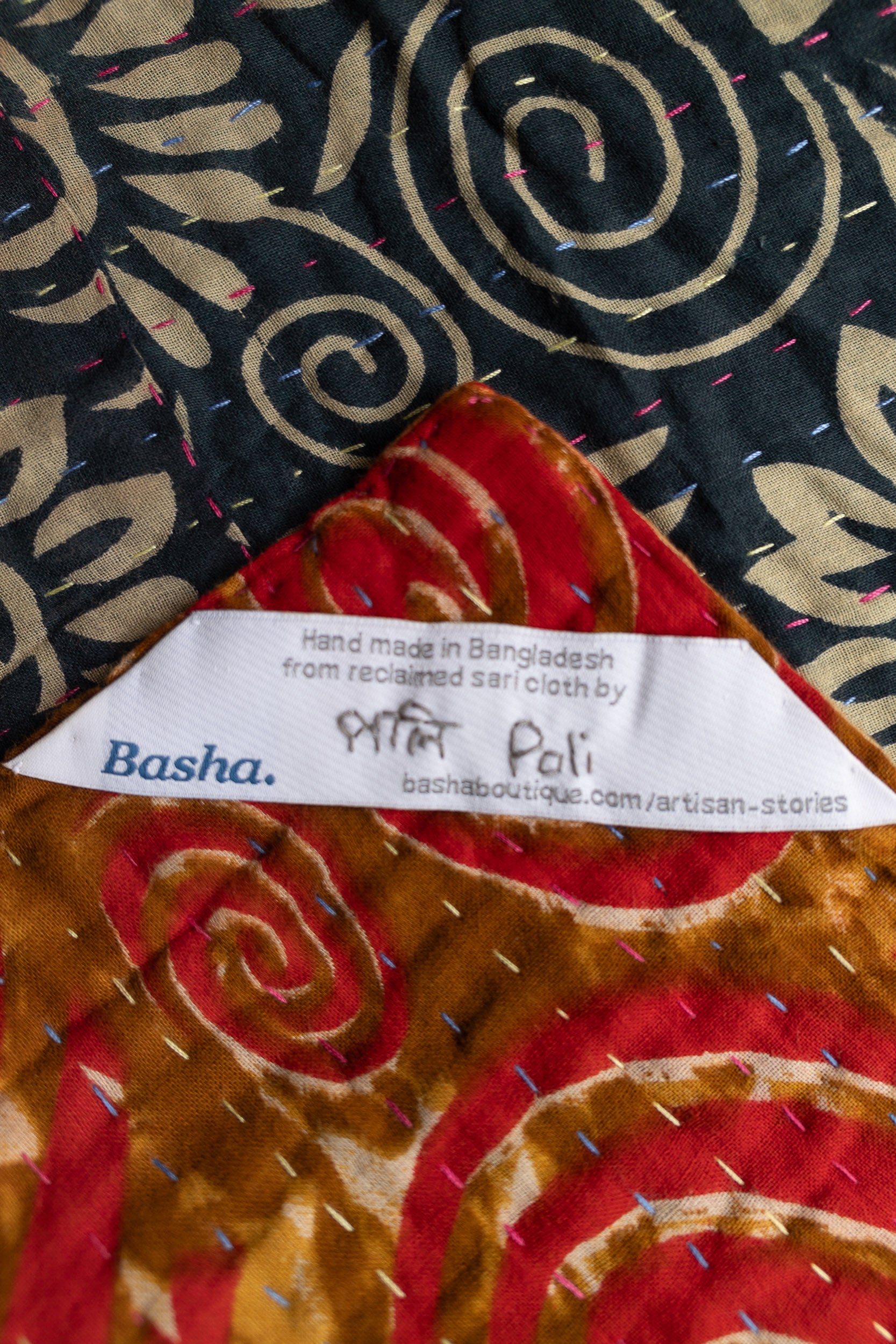 Adventure Kantha Throw