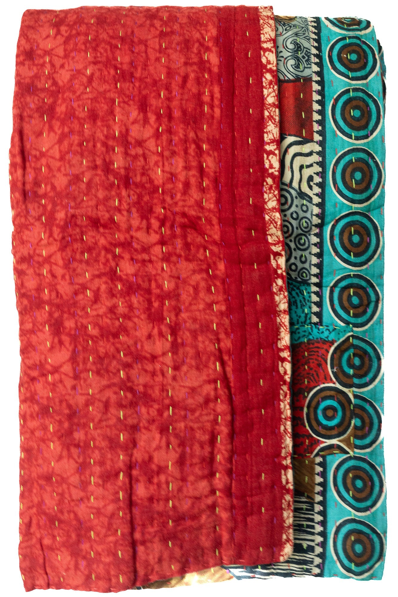 Adventure Kantha Throw