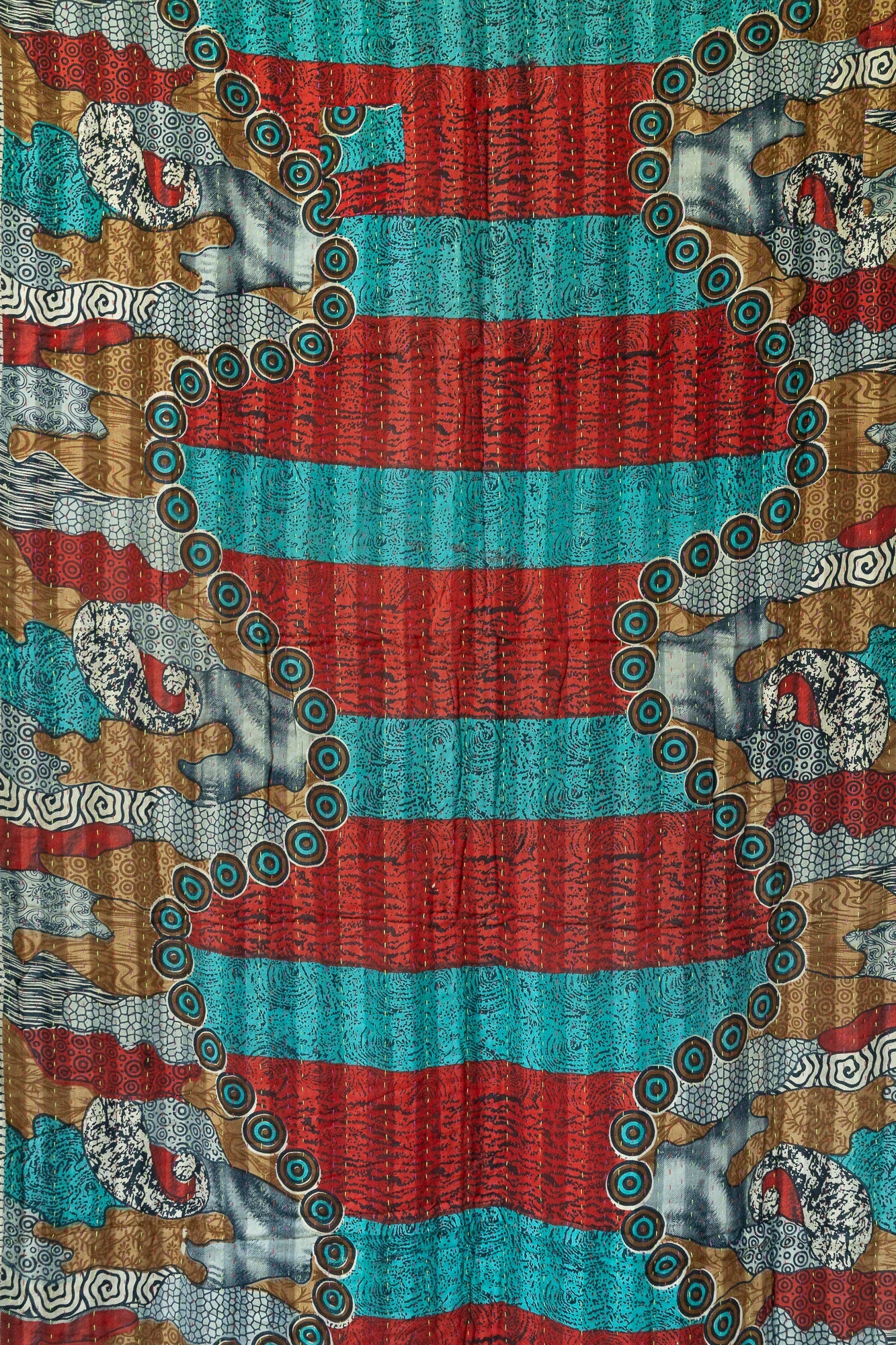 Adventure Kantha Throw