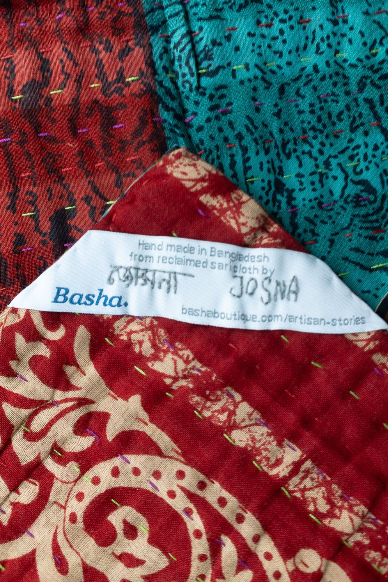 Adventure Kantha Throw