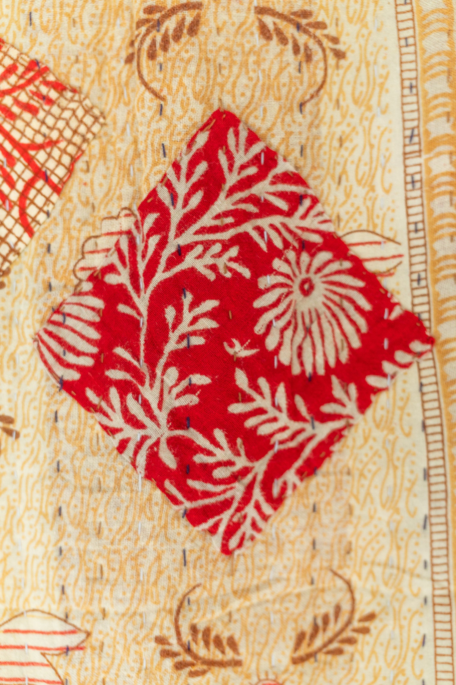 Adventure Kantha Throw