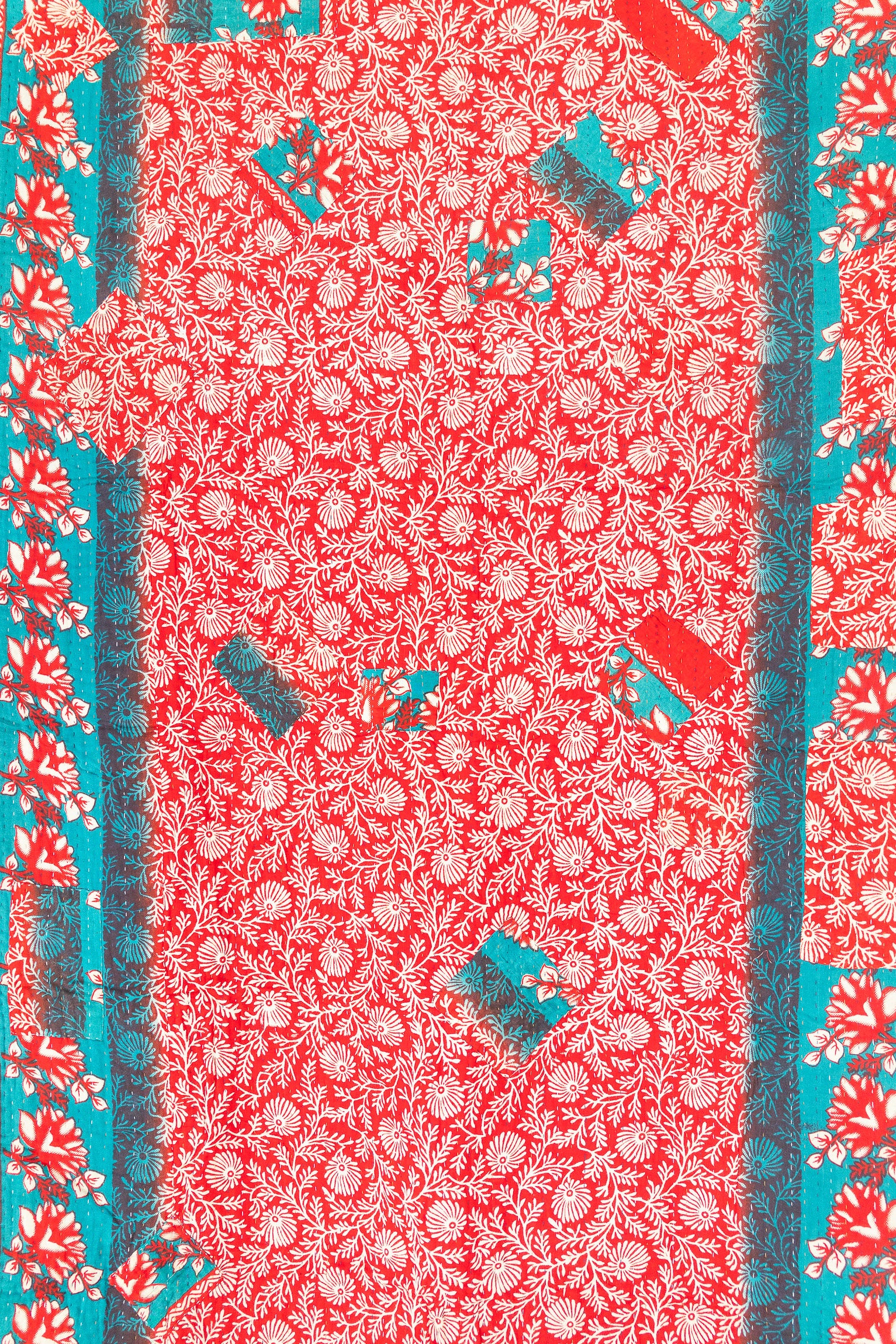 Adventure Kantha Throw